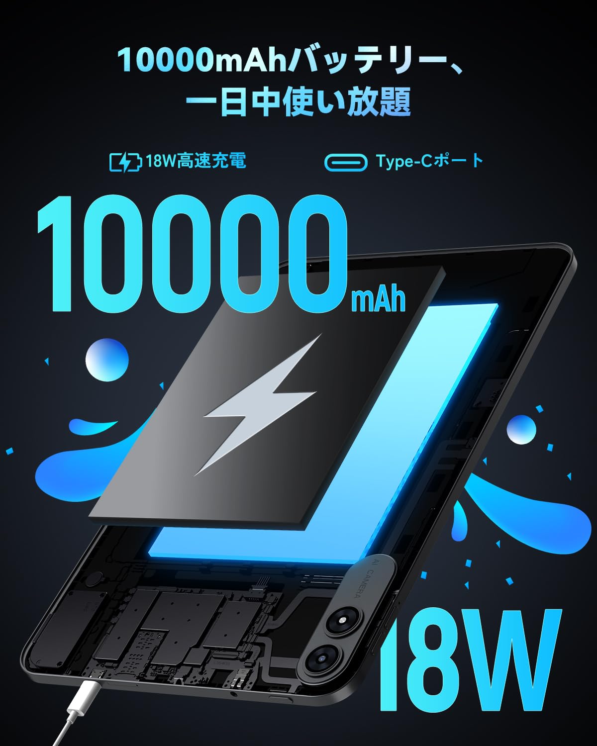 Amazon.co.jp: [Tablet 13-inch FHD Screen Wi-Fi Model] Android15